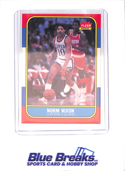 1986 Fleer Basketball Set 1-132 (No Stickers) - Michael Jordan - Complete Set