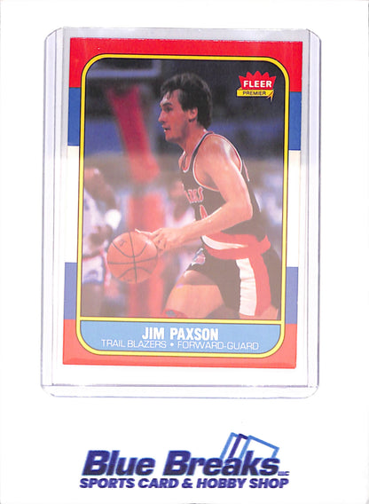 1986 Fleer Basketball Set 1-132 (No Stickers) - Michael Jordan - Complete Set