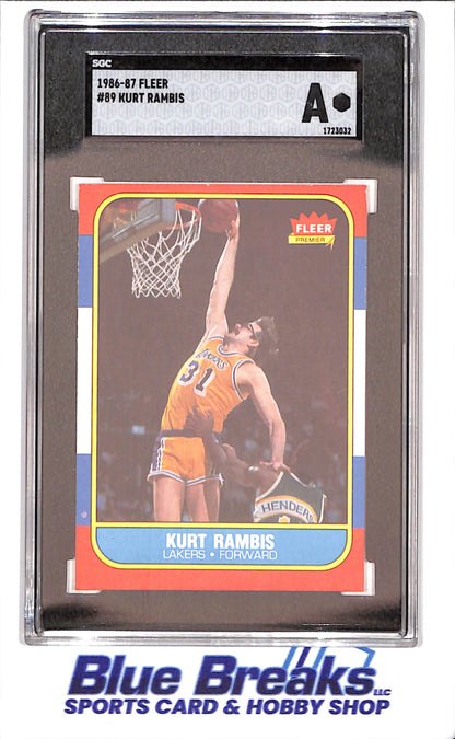 1986 Fleer Basketball Set 1-132 (No Stickers) - Michael Jordan - Complete Set