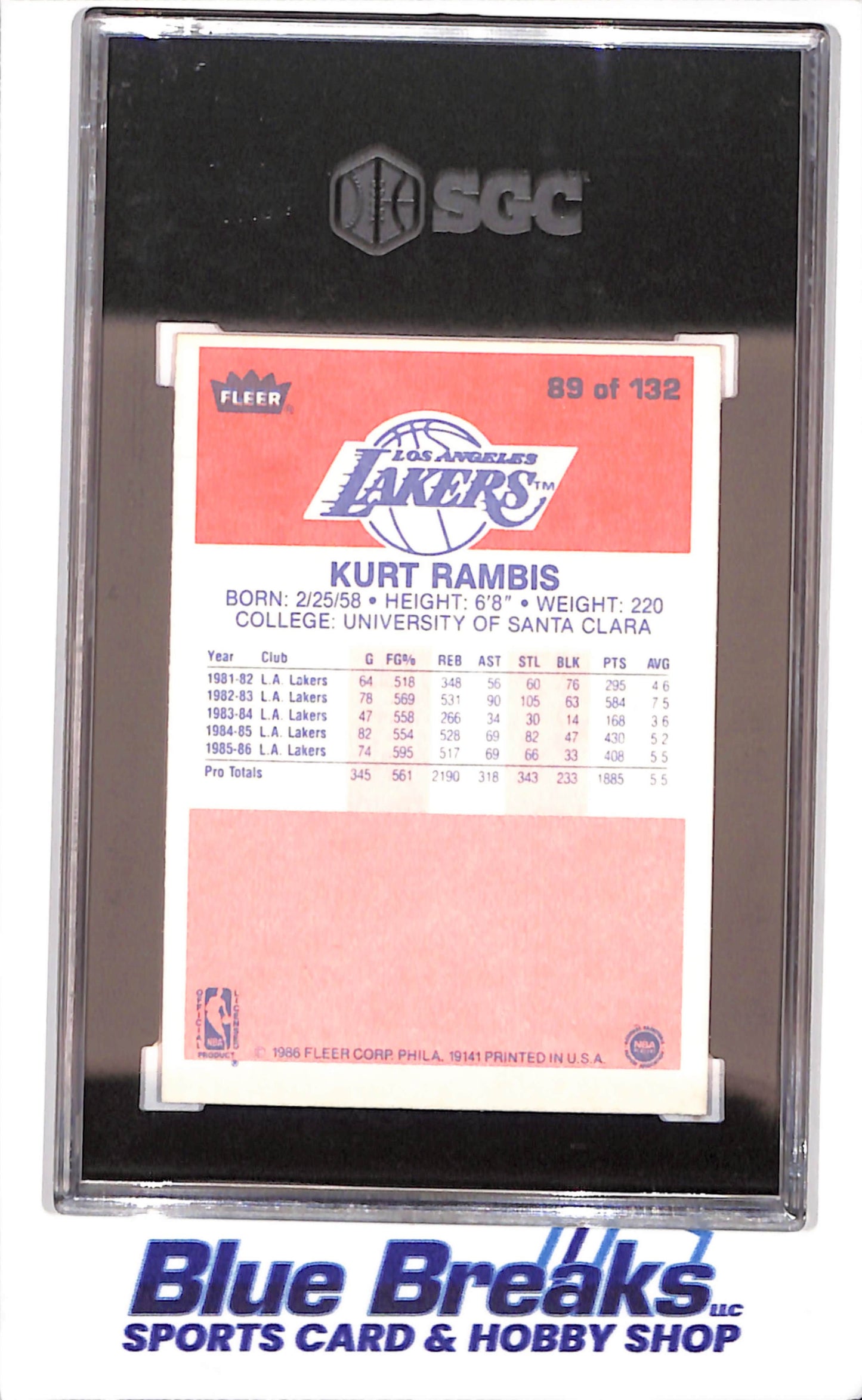 1986 Fleer Basketball Set 1-132 (No Stickers) - Michael Jordan - Complete Set