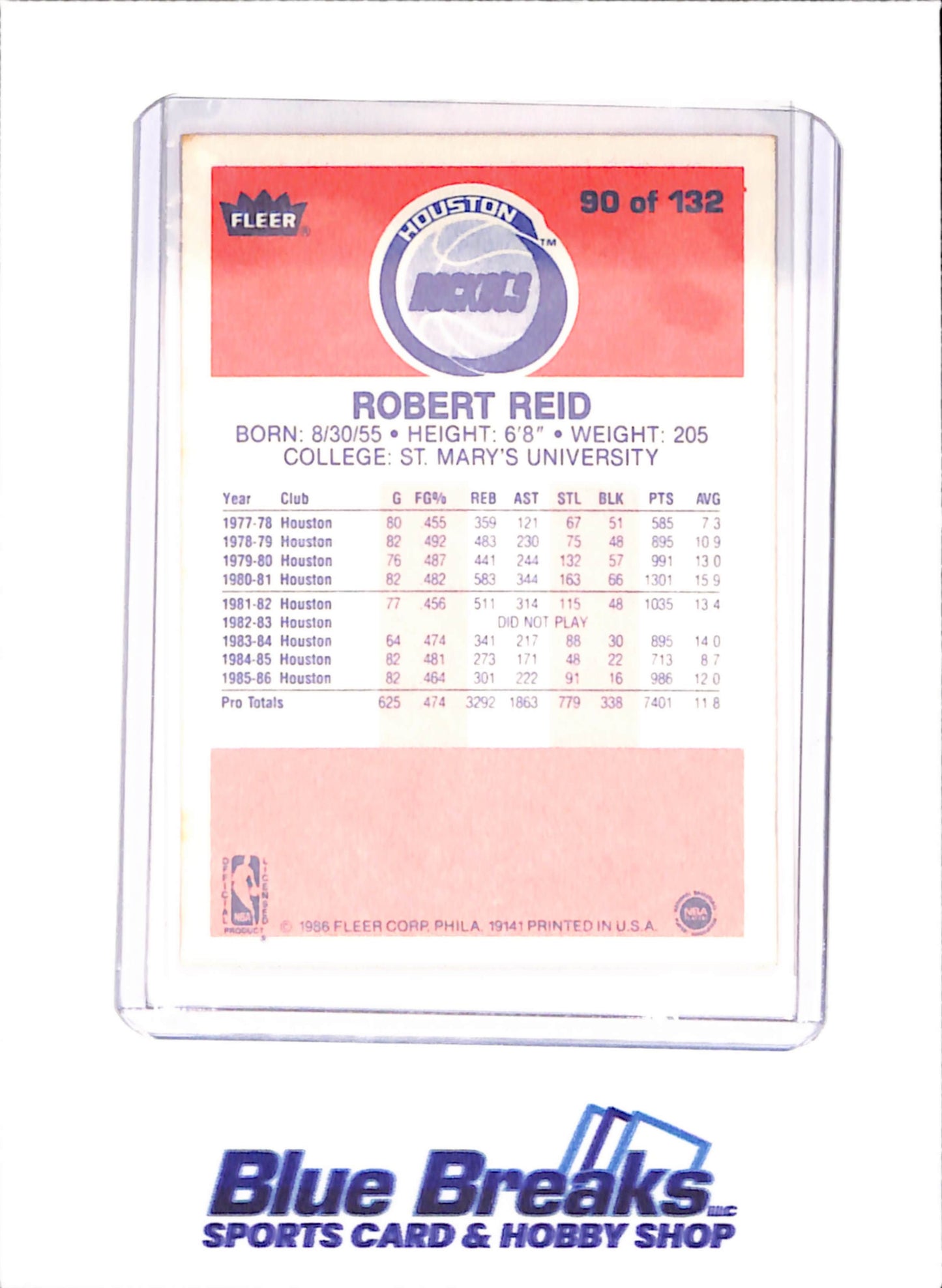1986 Fleer Basketball Set 1-132 (No Stickers) - Michael Jordan - Complete Set