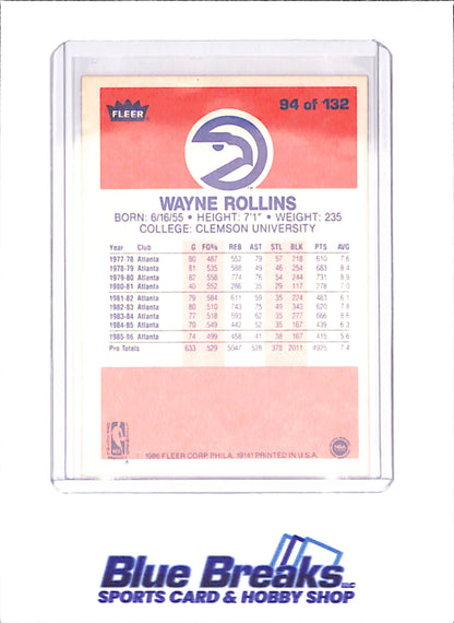 1986 Fleer Basketball Set 1-132 (No Stickers) - Michael Jordan - Complete Set
