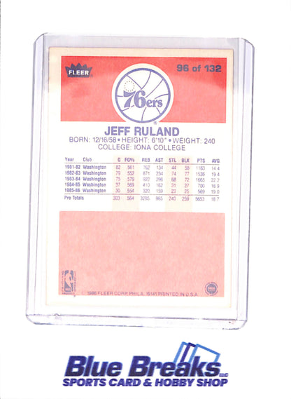 1986 Fleer Basketball Set 1-132 (No Stickers) - Michael Jordan - Complete Set