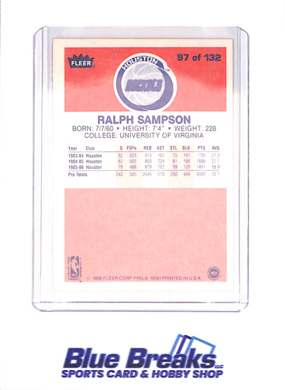 1986 Fleer Basketball Set 1-132 (No Stickers) - Michael Jordan - Complete Set