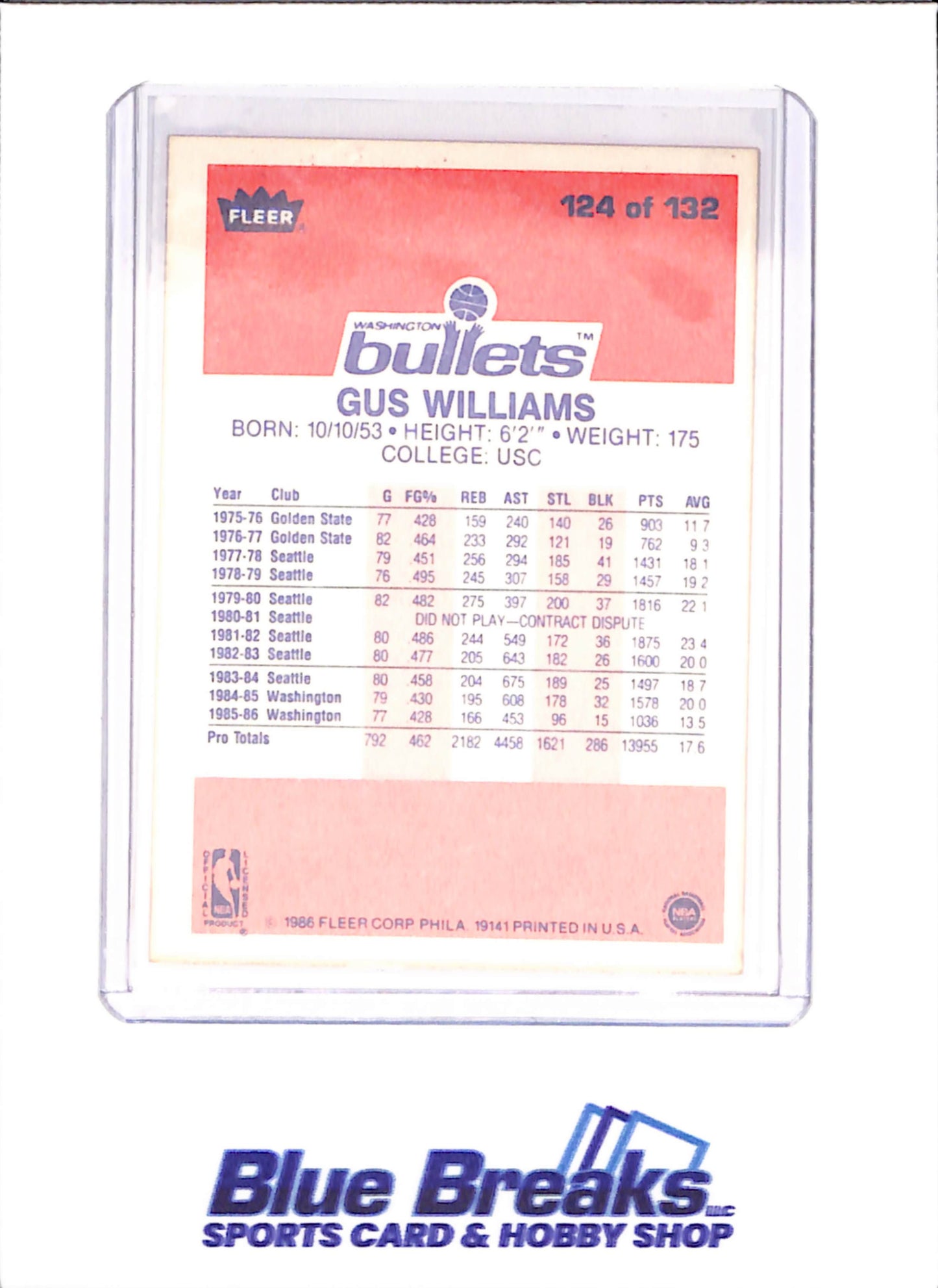 1986 Fleer Basketball Set 1-132 (No Stickers) - Michael Jordan - Complete Set
