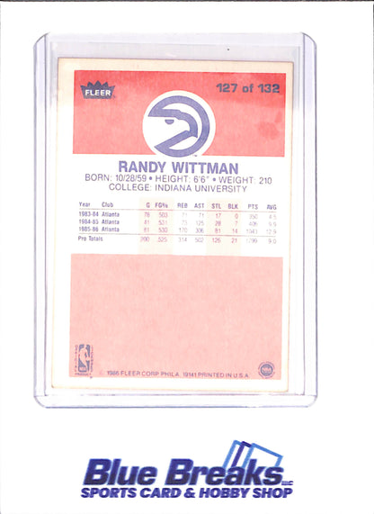 1986 Fleer Basketball Set 1-132 (No Stickers) - Michael Jordan - Complete Set