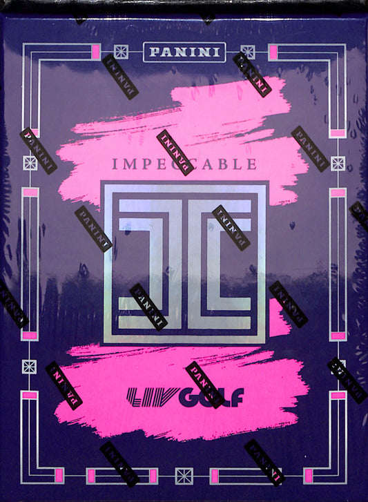 2024 Panini Impeccable - LIV Golf - Sealed Wax