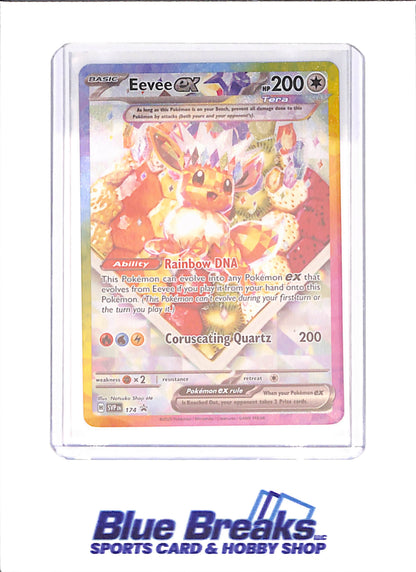 2025 Pokemon - Eevee ex - Prismatic Evolutions  - Black Star Promo - #174