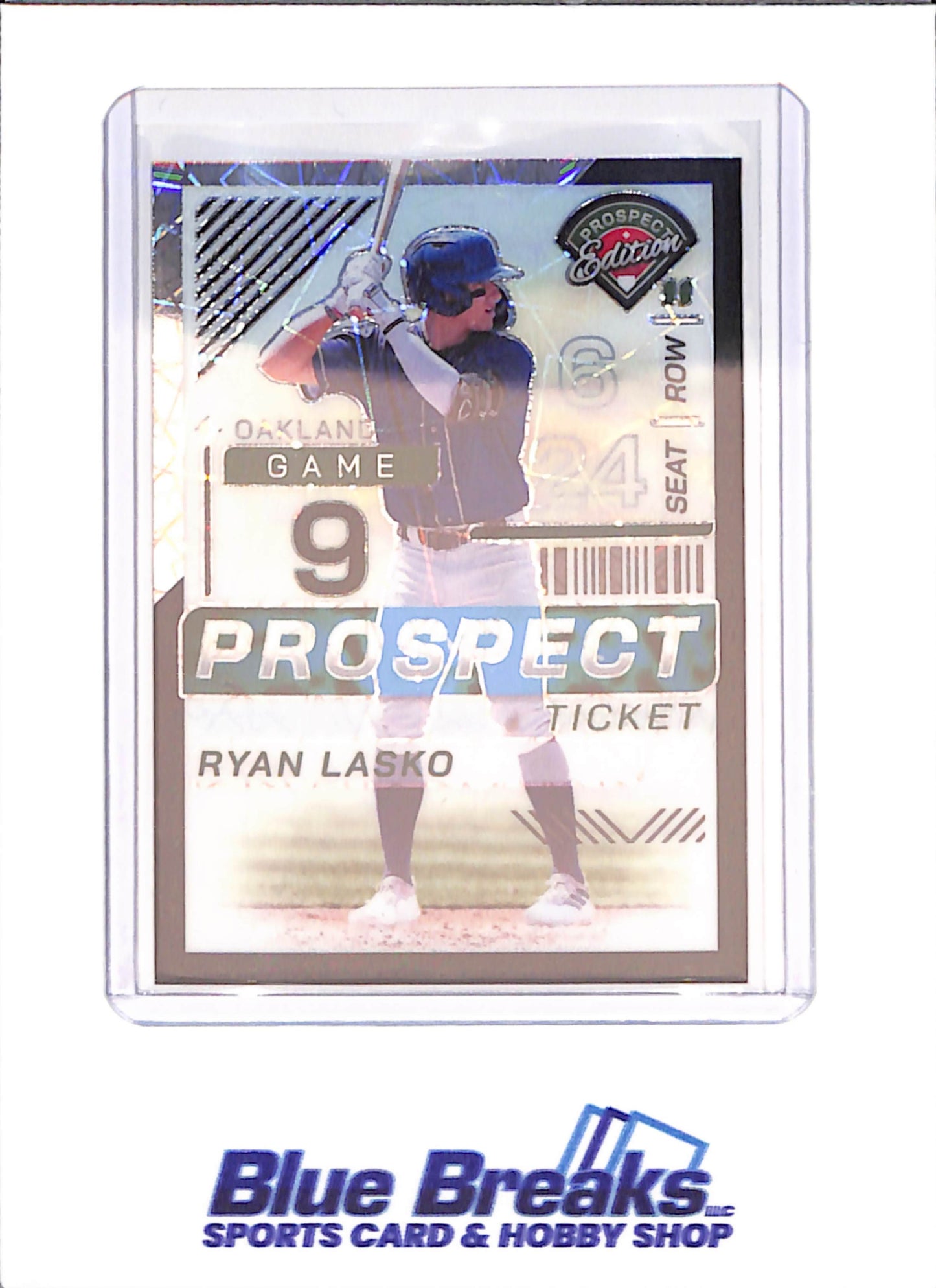 2024 Panini Prospect Edition - Ryan Lasko - 1/39 - Oakland Athletics - Baseball - #1