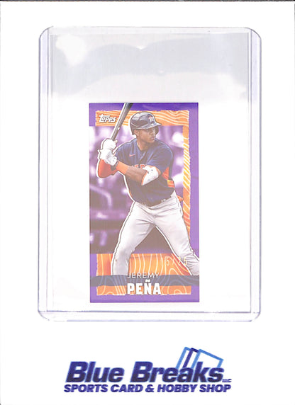 2023 Topps RIP - Jeremy Pena - Purple Exclusive Mini - 5/25 - Houston Astros - Baseball - #MRIP-JPE