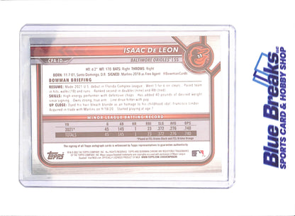2024 Bowman Chrome - Aneudis Mordan - 1st Bowman Autograph - Refractor - 267/499 - Baltimore Orioles - Baseball - #CPA-AMO