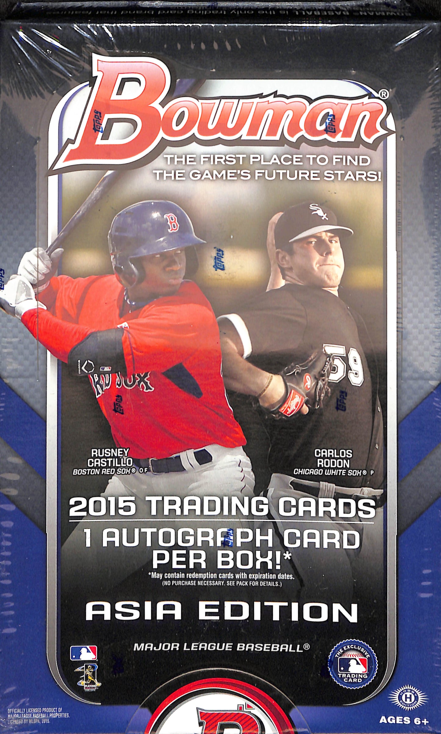 2015 Bowman Baseball Asia Edition Hobby Box - Sealed Wax