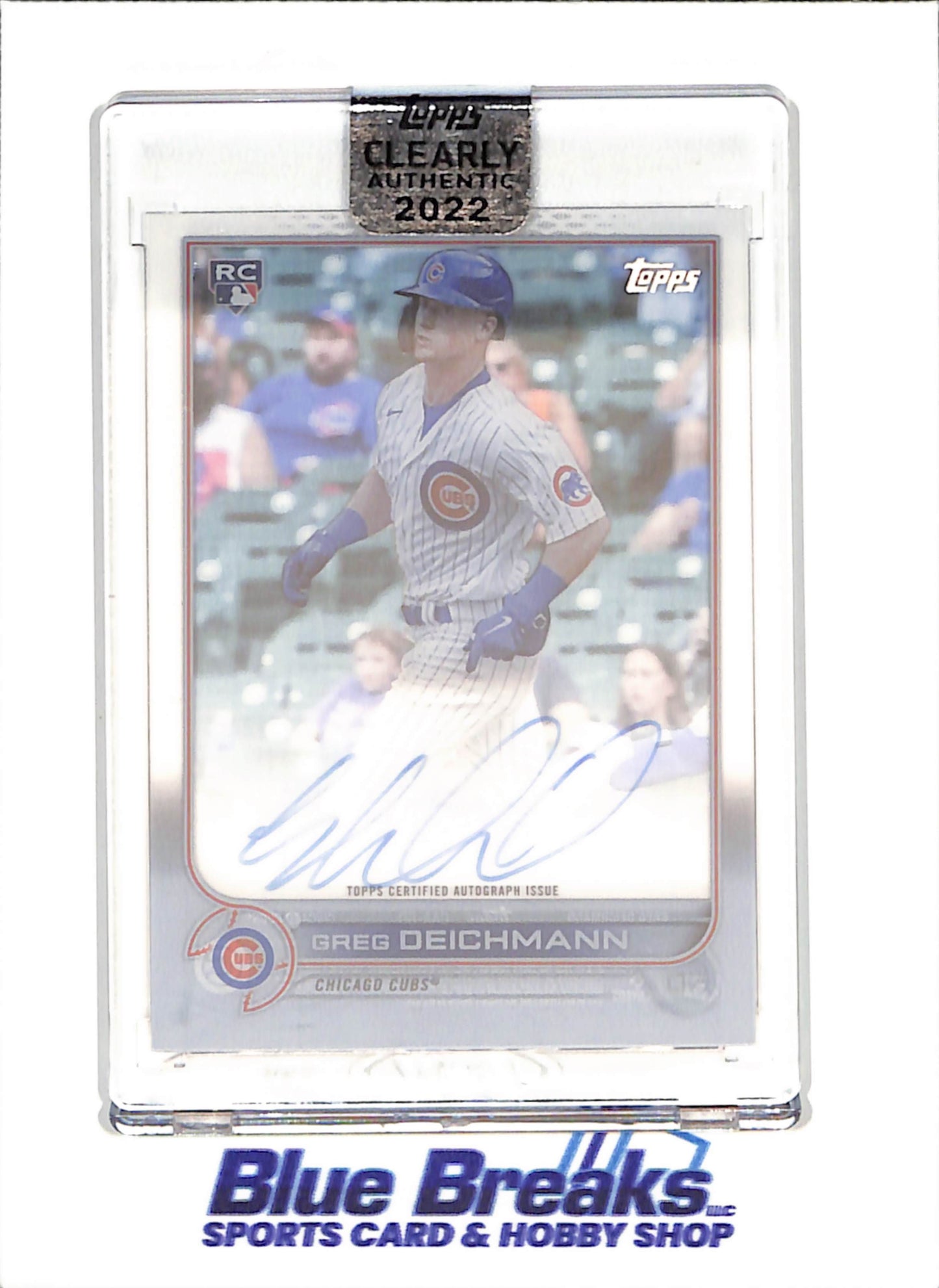 2022 Topps Clearly Authentic - Greg Deichmann - Autograph - RC - Chicago Cubs - Baseball - #CAA-GD