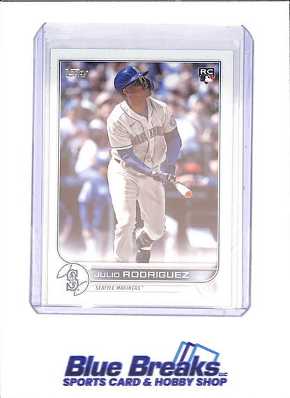 2022 Topps Update - Julio Rodriguez - RC - Seattle Mariners - Baseball - #US44