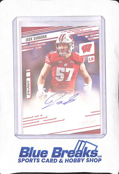 2022 Panini Prestige - Jack Sanborn - Autograph - Washington Badgers - Football - #PX-JSA
