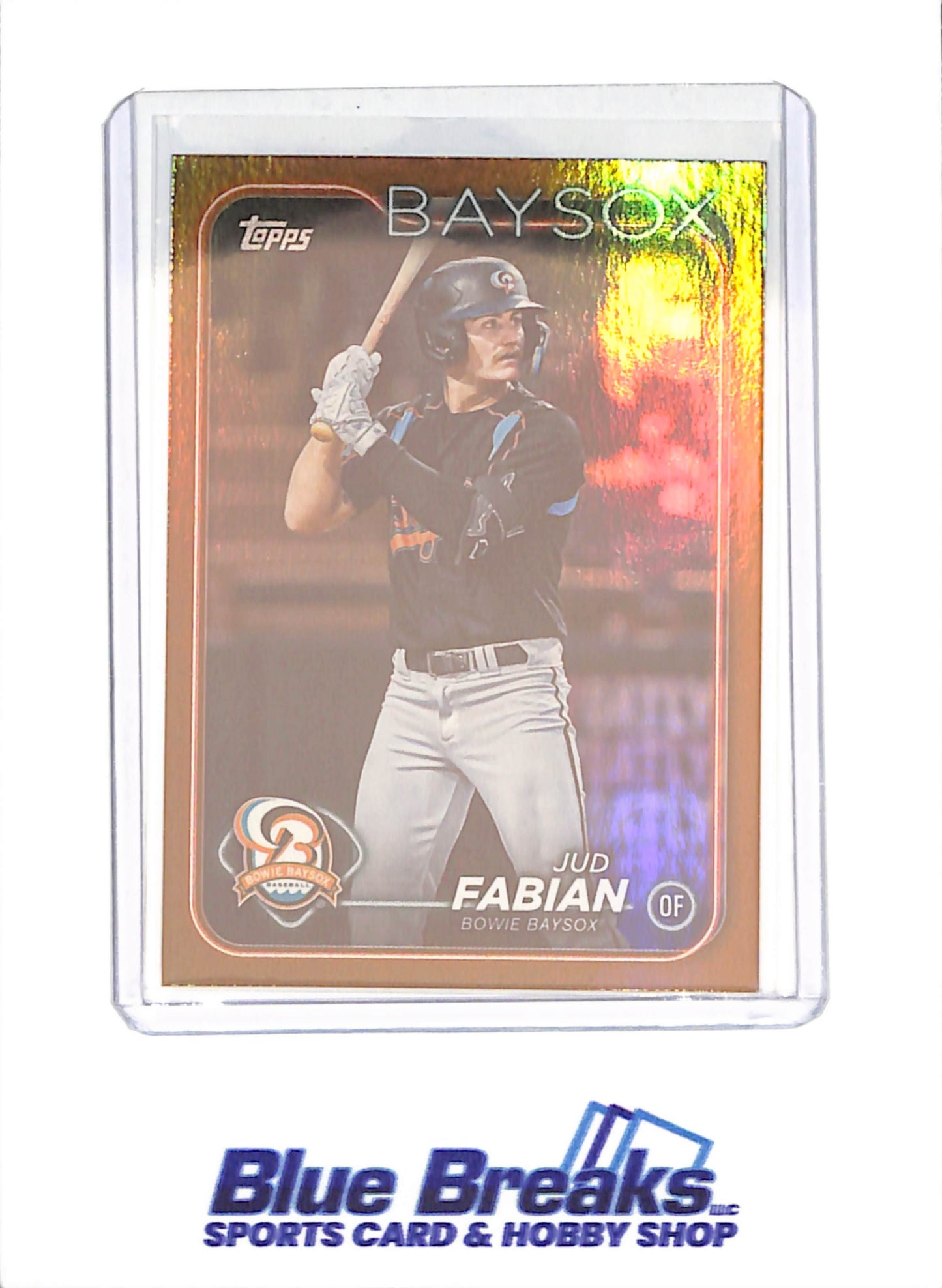 2024 Topps Pro Debut - Jud Fabian - Gold - 18/50 - Bowie Baysox - Baseball - #PD-6 - Drop