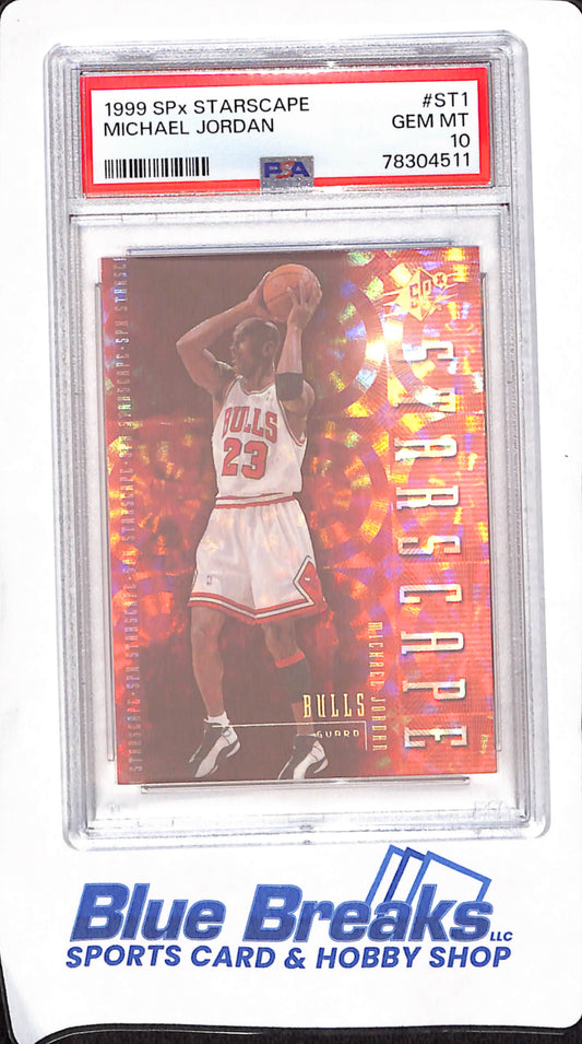 1999 Upper Deck - SPx Starscape - #ST1 - PSA 10 - basketball - Bulls