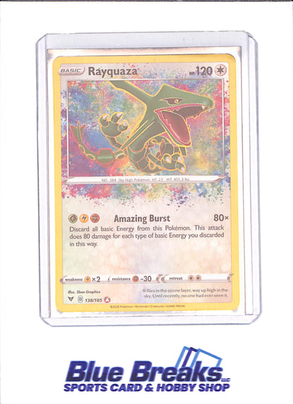 2020 Pokemon - Rayquaza - Vivid Voltage - 138/185