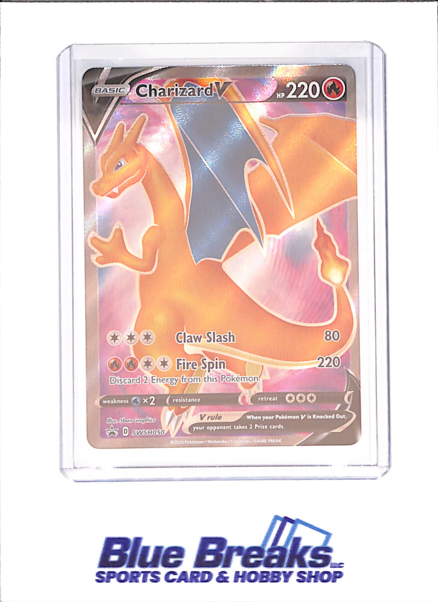 2020 Charizard V - Sword & Shield Promo - SWSH050