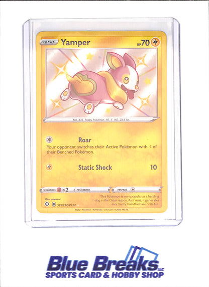 2021 Pokemon - Yamper - Shining Fates - SV039/SV122