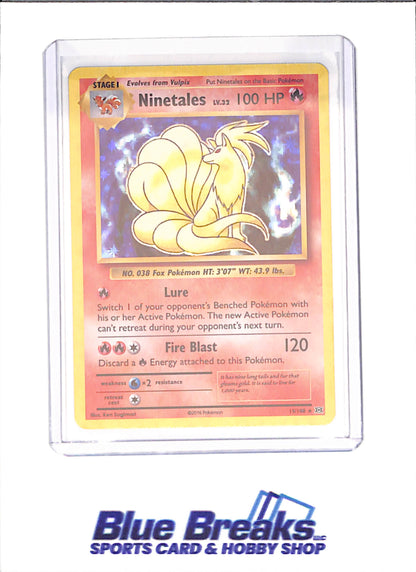 2016 Pokemon - Ninetales - XY Evolutions - 15/108