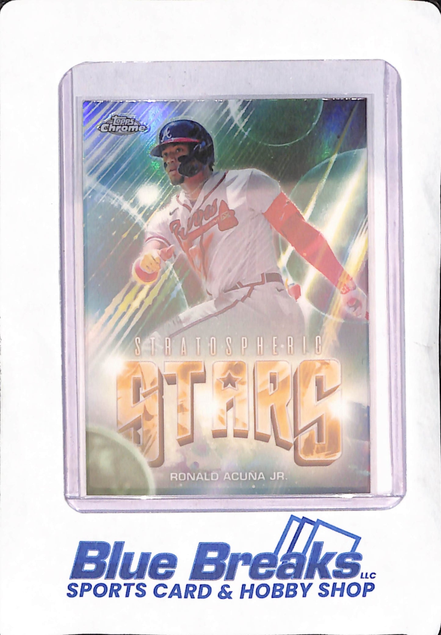 2024 Topps Chrome - Ronald Acuna Jr - Stratospheric - Atlanta Braves - Baseball - #SSC-3