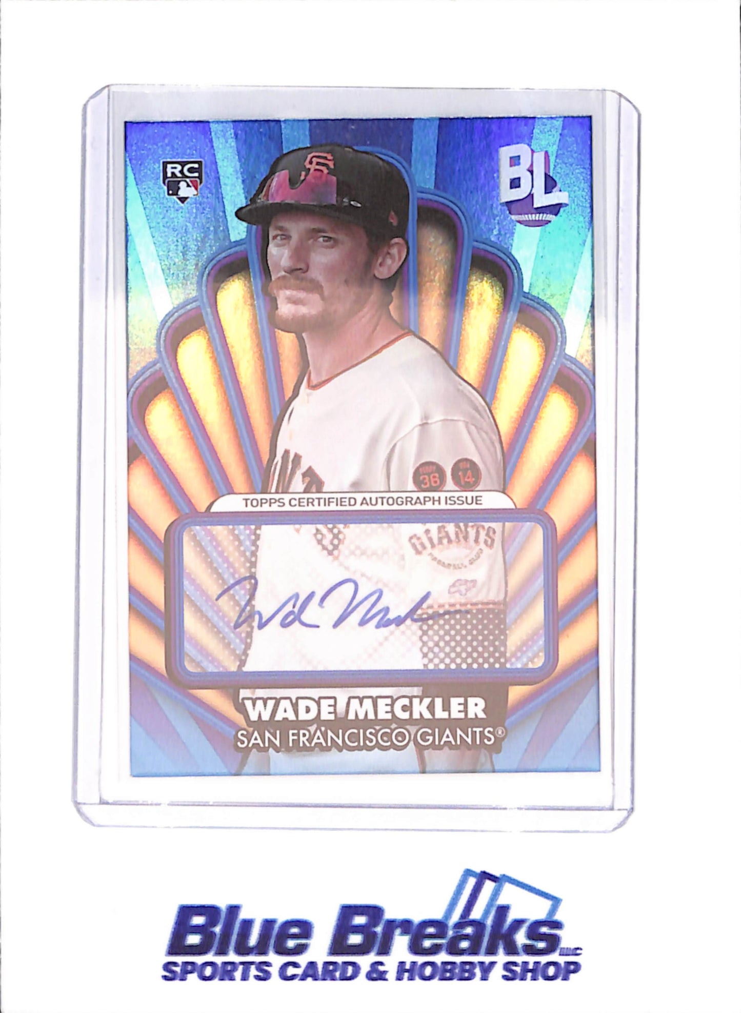 2024 Topps Big League - Wade Meckler - Opening Act Autograph - RC - San Francisco Giants - Baseball - #OAA-WM - drop