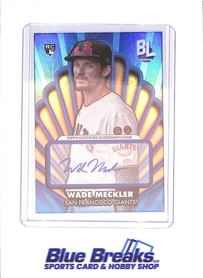2024 Topps Big League - Wade Meckler - Opening Act Autograph - RC - San Francisco Giants - Baseball - #OAA-WM - drop