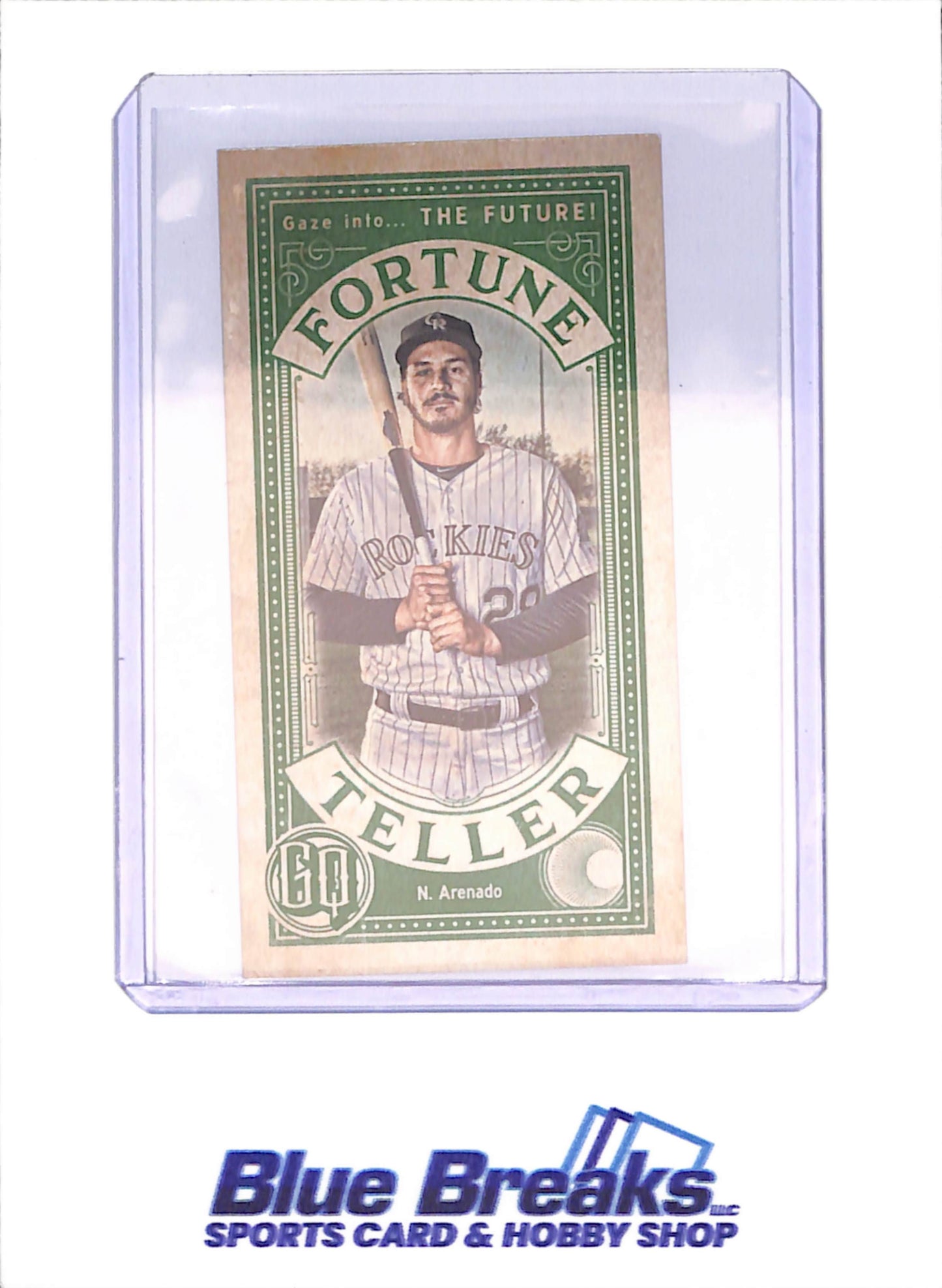 2019 Topps Gypsy Queen - Nolan Arenado - Fortune Teller - 88/99 - Colorodo Rockies - Baseball - #FTM-NA - drop