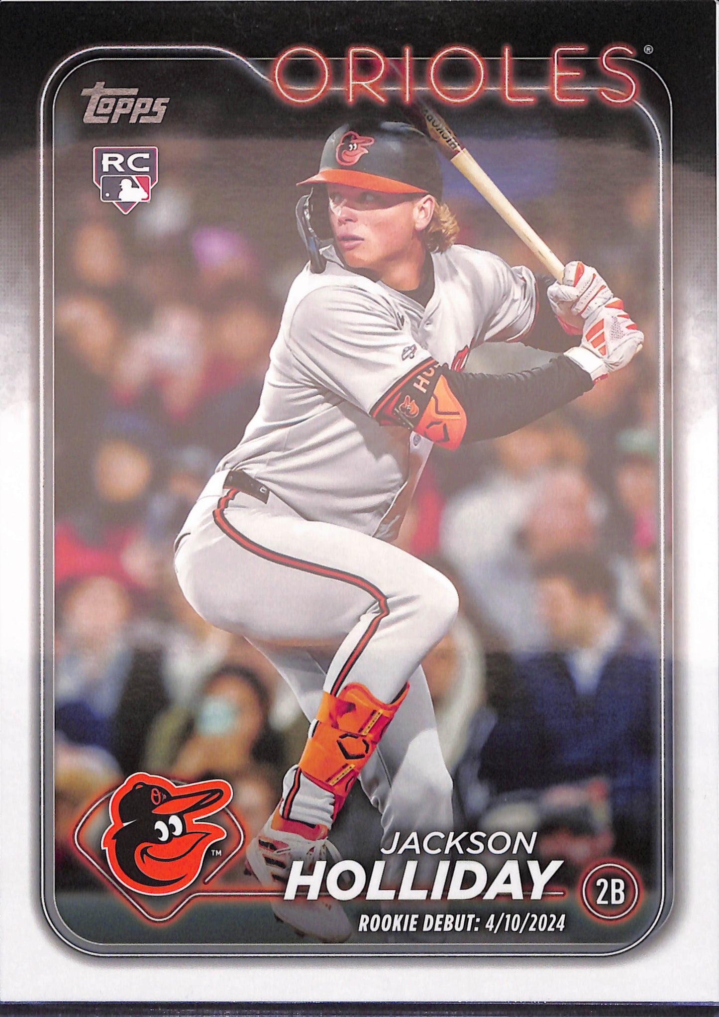2024 Topps - Jackson Holliday - Oversized Rookie Debut - Baltimore Orioles - Baseball