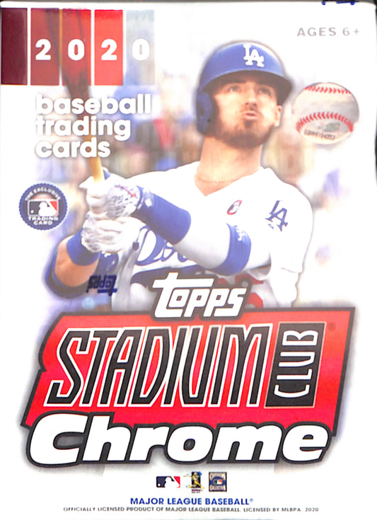 2020 Topps Stadium Club Chrome Baseball Blaster Box - Sealed Wax