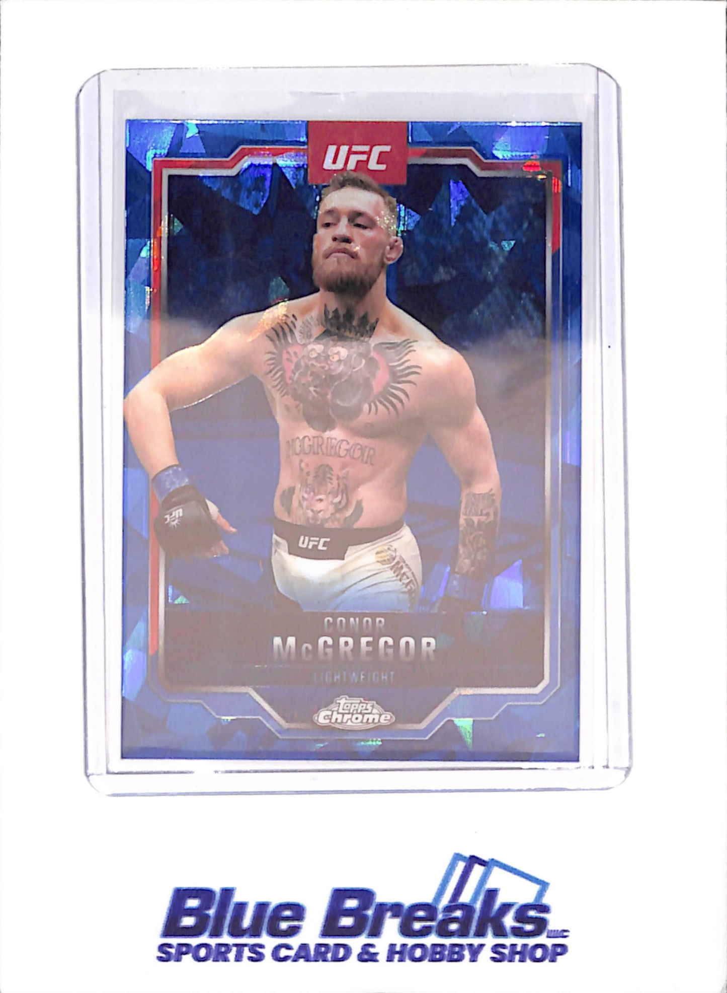 2025 Topps Chrome Sapphire - Conor McGregor - UFC - #101 - drop