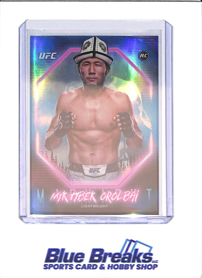 2025 Topps Midnight - Myktybek Orolbai - UFC - #63 - drop