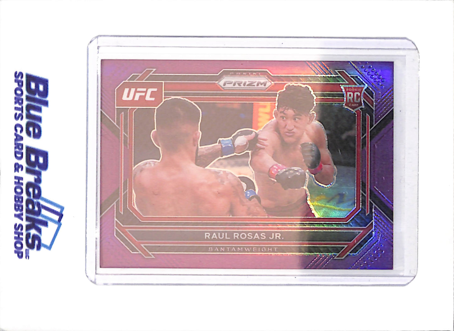 2023 Panini Prizm - Raul Rosas Jr - 69/149 - Purple - RC - UFC - #8 - drop