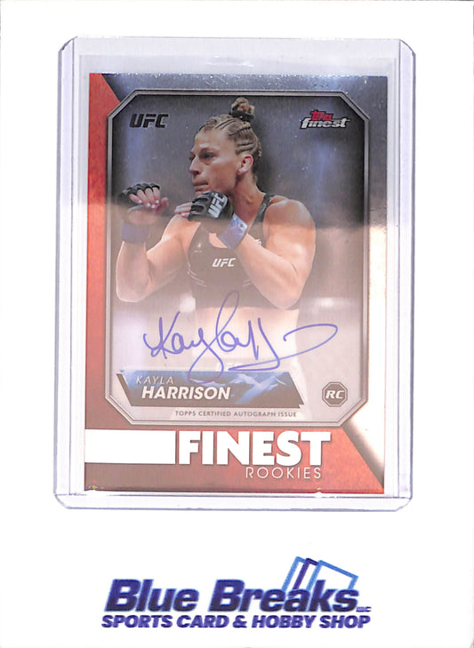 2024 Topps Finest - Kayla Harrison - Autograph - UFC - RC - #RFA-KH - drop