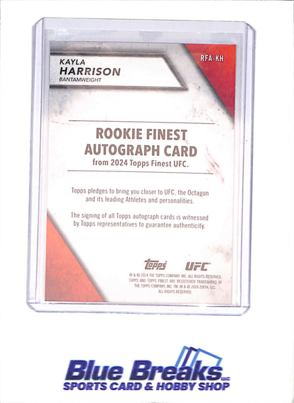 2024 Topps Finest - Kayla Harrison - Autograph - UFC - RC - #RFA-KH - drop
