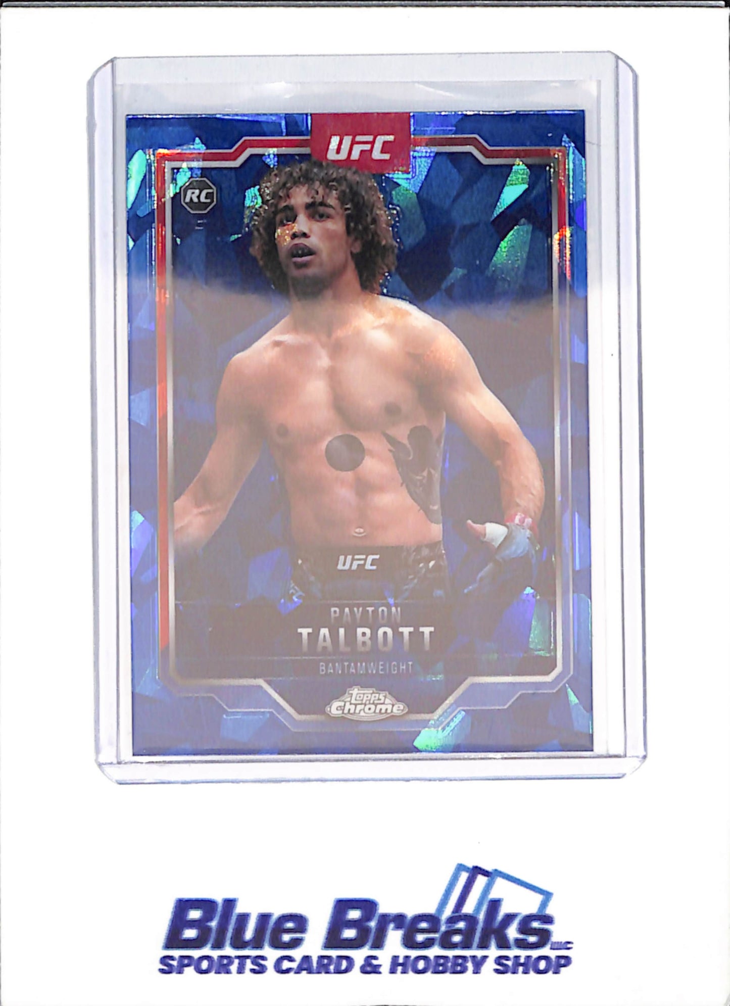 2025 Topps Chrome Sapphire - Payton Talbott - RC - UFC - #141 - drop
