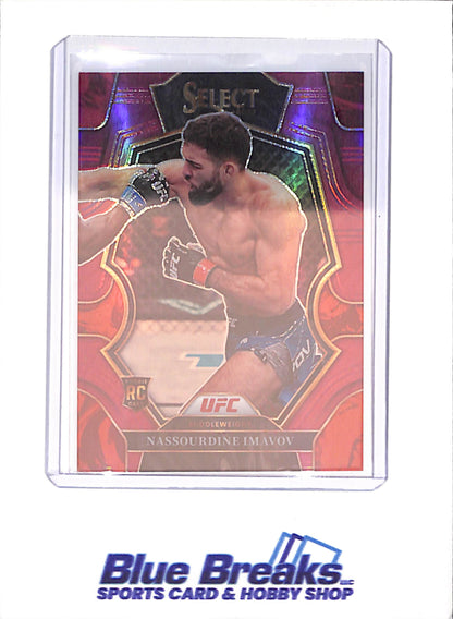2023 Panini Select - Nassourdine Imanov - 54/149 - RC - UFC - #197 - drop