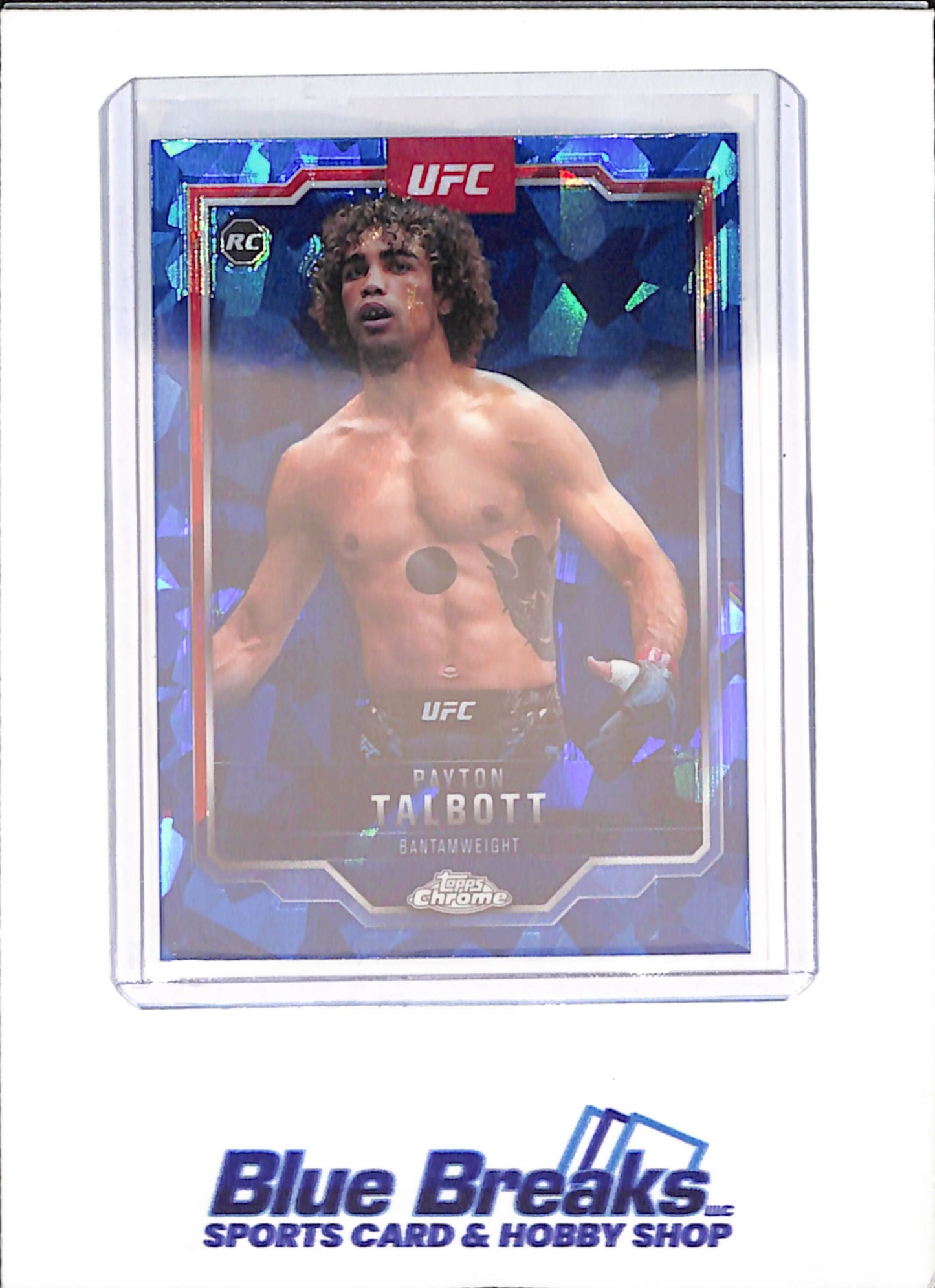 2025 Topps Chrome Sapphire - Payton Talbott - RC - UFC - #141 - drop