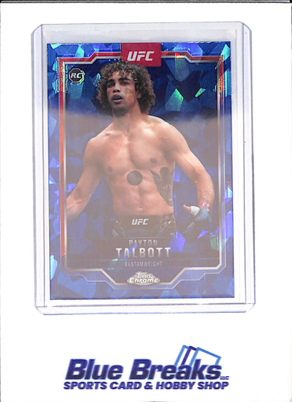 2025 Topps Chrome Sapphire - Payton Talbott - RC - UFC - #141 - drop