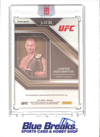 2021 Panini Prizm - Junior Dos Santos - Champion Signatures - Autograph - UFC - #CS-JDS - drop