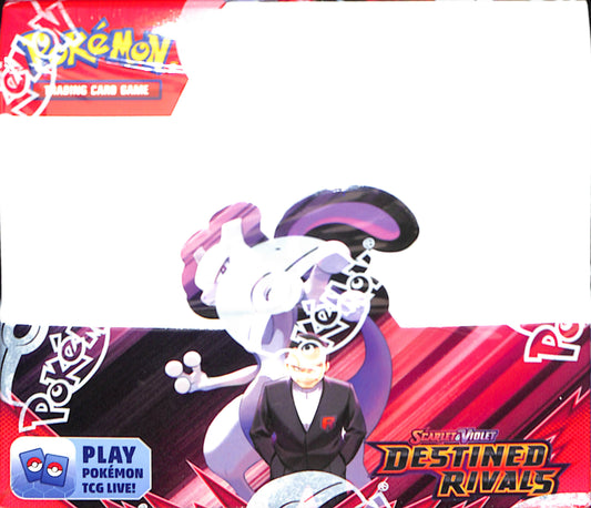 Pokemon Scarlet & Violet Destined Rivals Booster Box - Sealed Wax