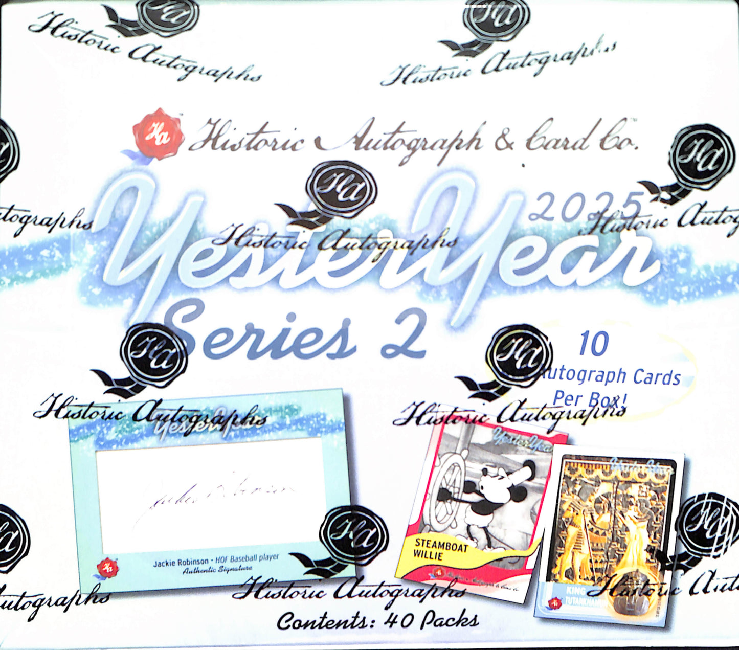2025 Historic Autographs - YesterYear Series 2 - Sealed Wax