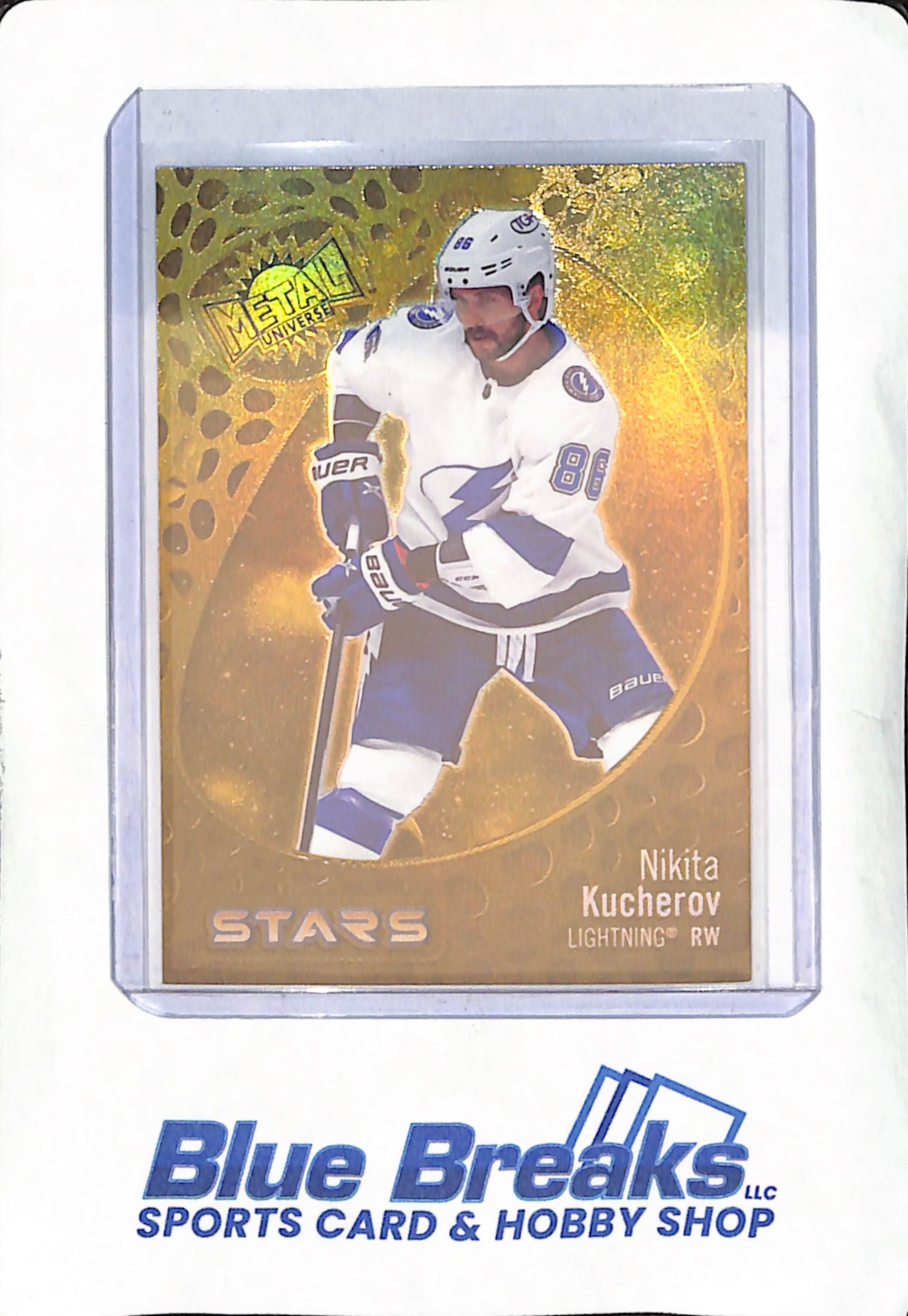 2022-23 Skybox Metal Universe - Nikita Kucherov - Tampa Bay Lightning - Hockey - Gold Stars - #103