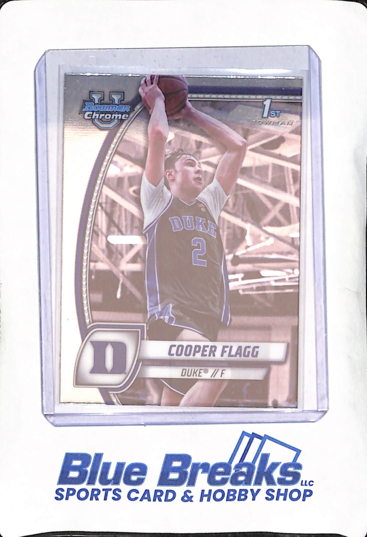 2025 Bowman Chrome University - Cooper Flagg - Duke University - 1st Bowman - Basketball - #16