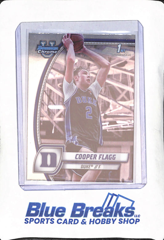 2025 Bowman Chrome University - Cooper Flagg - Duke University - 1st Bowman - Basketball - #16