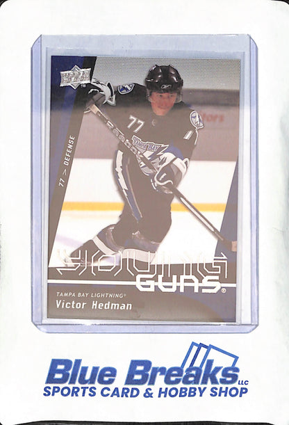 2009-2010 Upper Deck Series 1 - Victor Hedman - Young Guns - Tampa Bay Lightning - Hockey - #202