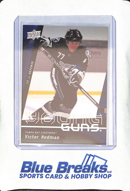 2009-2010 Upper Deck Series 1 - Victor Hedman - Young Guns - Tampa Bay Lightning - Hockey - #202