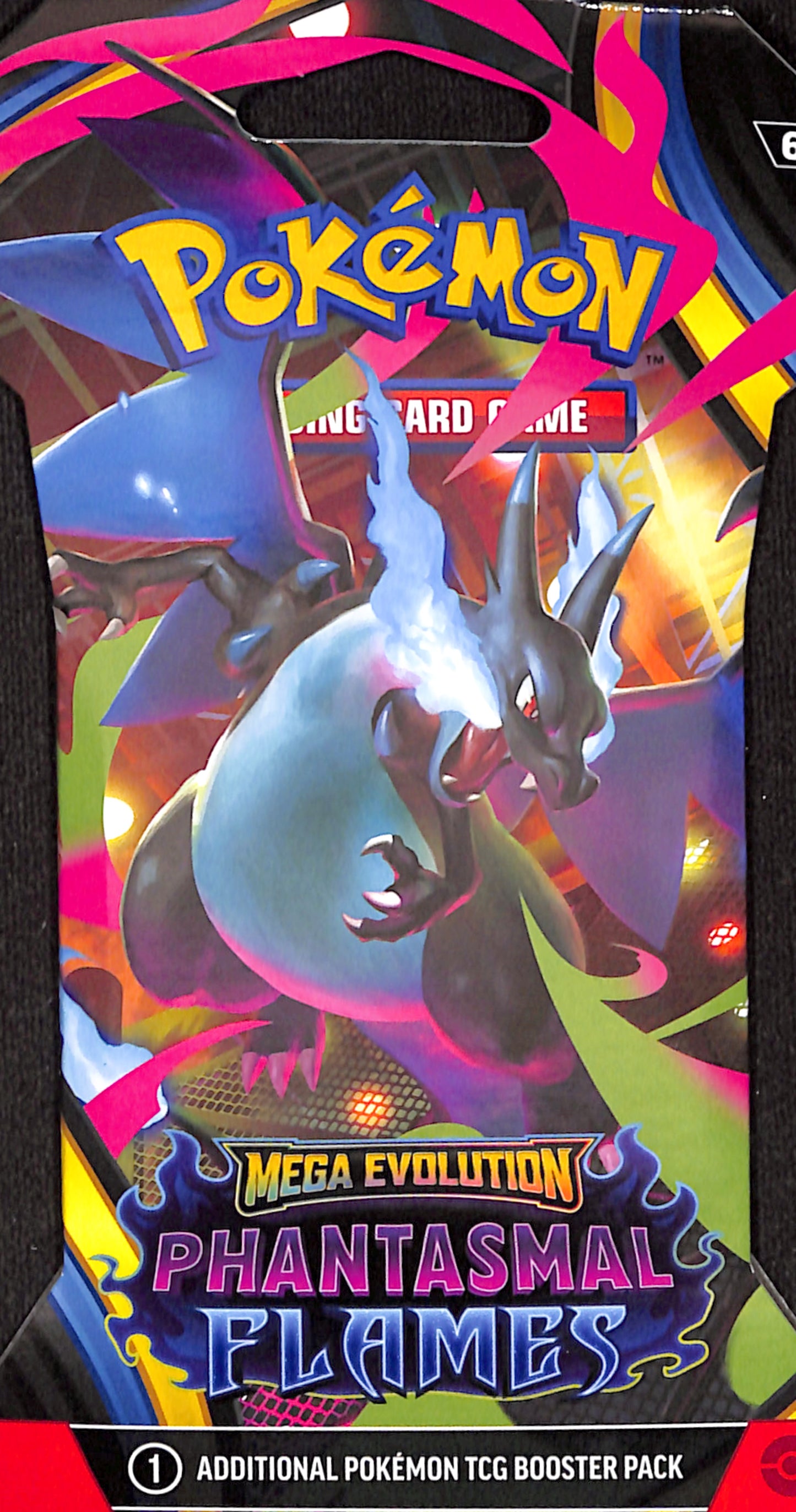 Pokemon - Phantasmal Flames Sleeved Booster Pack - Sealed Wax