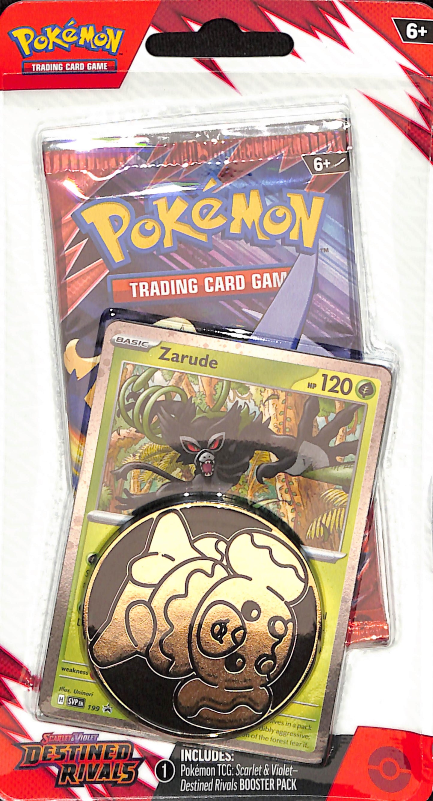 Pokemon - Destined Riivals Single Pack Blister - Sealed Wax